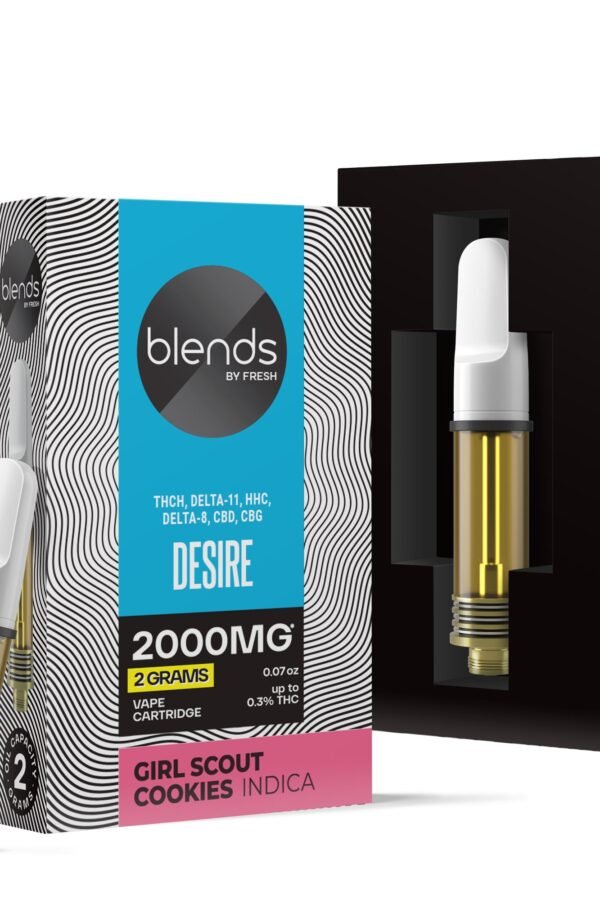 Desire Blend - 2000mg Vape Cart - Hybrid - 2ml - Blends by Fresh