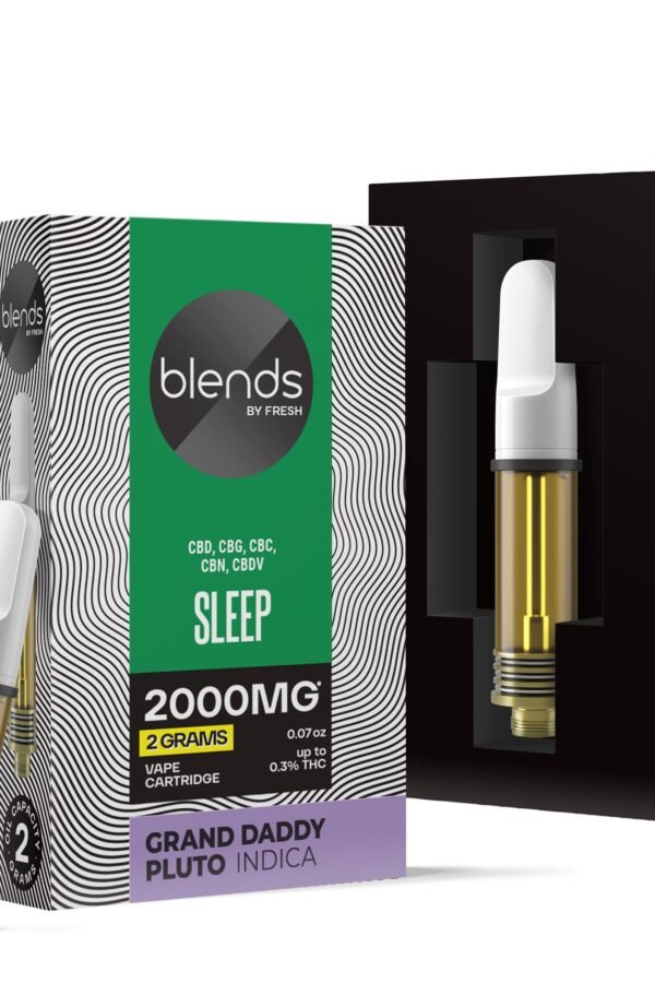 Sleep Blend - 2000mg Vape Cart - Indica - 2ml - Blends by Fresh