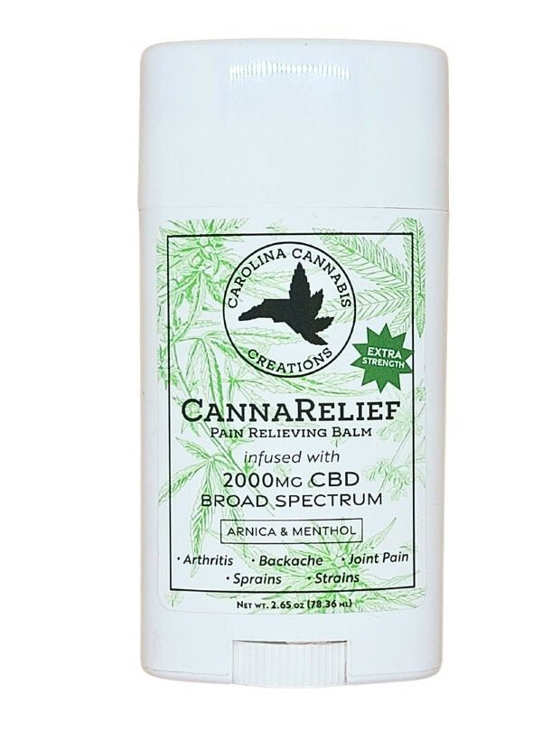 CannaRelief 2000mg Pain Relieving Balm