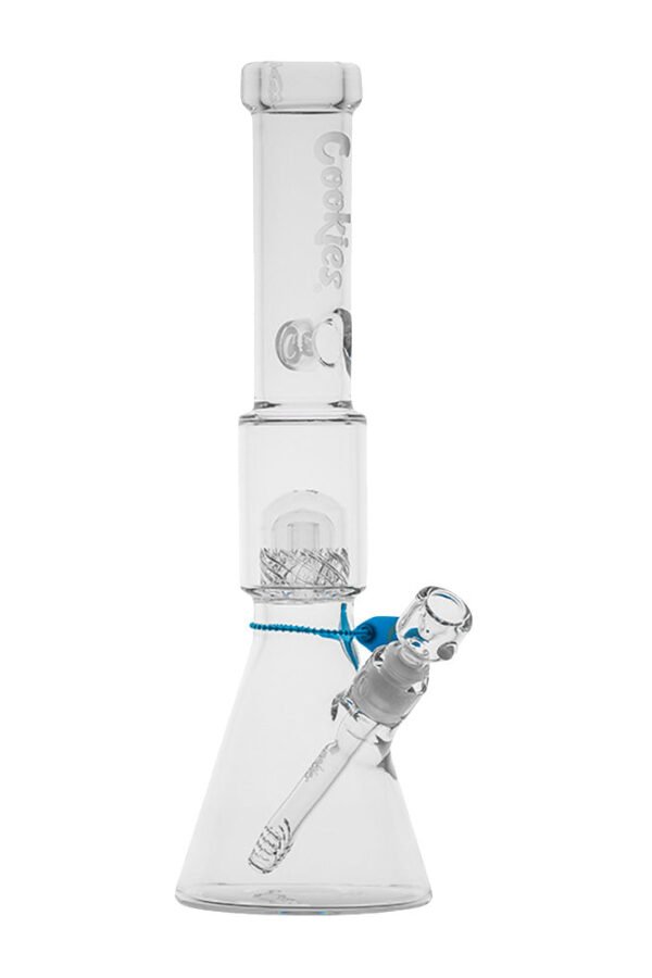 Cookies 2 Da Dome Beaker Glass Water Pipe w/ Perc - 17"" / 14mm F