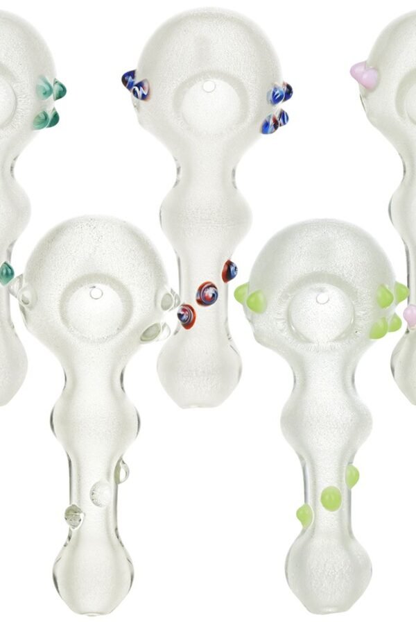 Inner Illumination Glow In The Dark Spoon Pipe - 4.5"" / Colors Vary