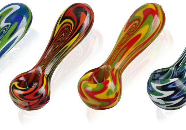 Pulsar Worked Spoon Hand Pipe - 4.5""