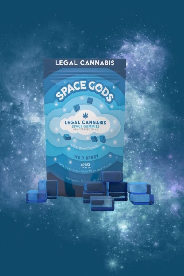 Space Gummies / Wild Berry / Delta 9 + CBD 10CT Bag
