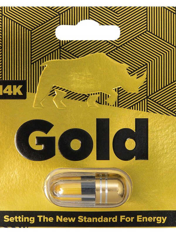 Rhino 14K Gold 1ct