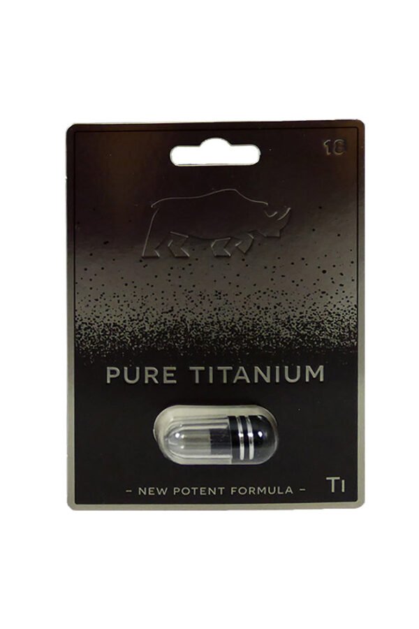 Rhino Pure Titanium 1ct Capsule