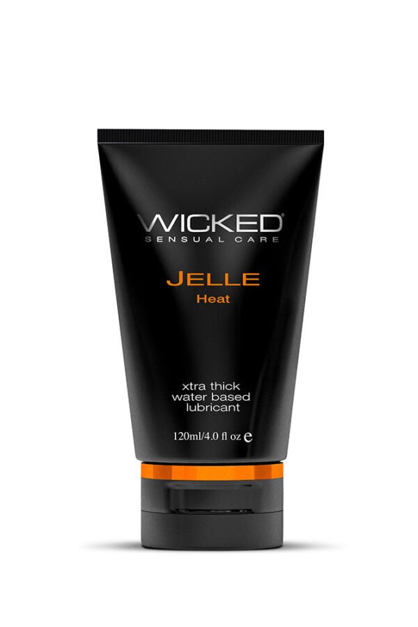 Wicked Jelle Heat Warming Anal Lubricant 4 oz.