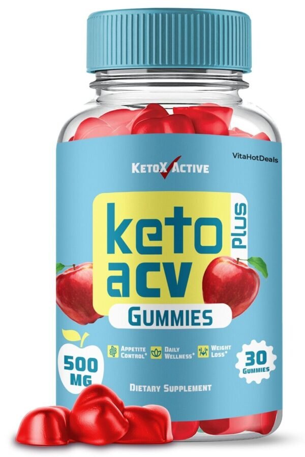 1 Pack Keto X Active ACV Gummies Official Max Strength ACV Gummies