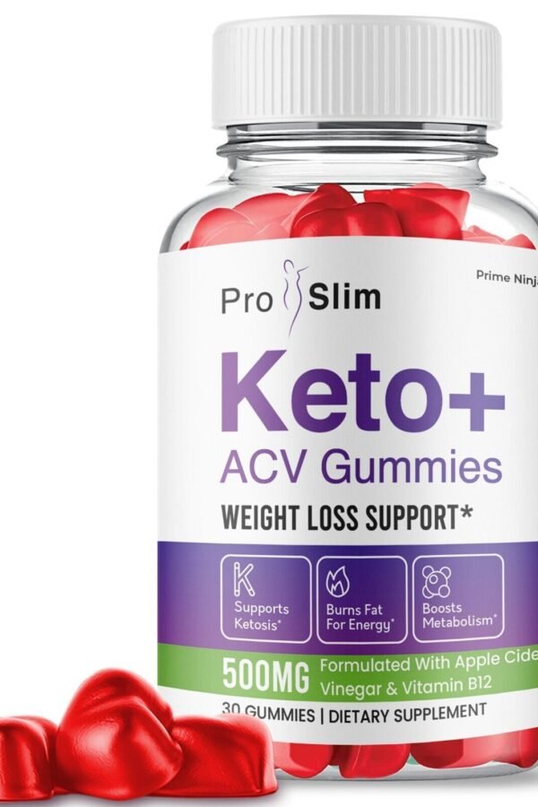 1 Pack ProSlim Keto ACV Gummies Official Pro Slim ACV Max Strength Gummies