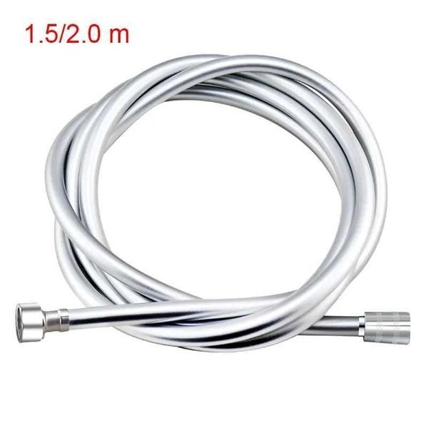 1.5/2.0M PVC Silicone Shower Head Hose Flexible Pipe Tube High Pressure Water Powerful Multilayer Plumbing Bathroom AccessoriesCL240801