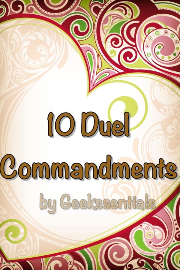 10 Duel Commandments Hamilton Inspired Sample Pack 2 Ml