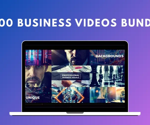 1000 Business Videos Bundle | Extended Commercial License