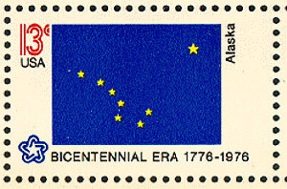 10x Alaska State Flag 1976 13C Unused Vintage Postage Stamp Free Shipping Your #1 Source With The Best Prices On Stamps