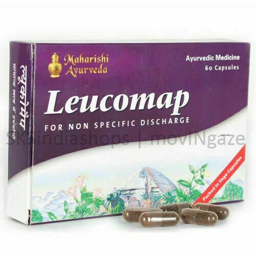 10x Maharishi Ayurveda Leucomap 60 Capsules | 10 Pack