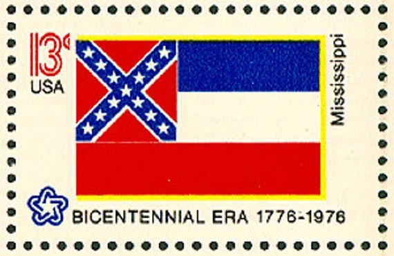 10x Mississippi Flag 1976 13C Unused Vintage Postage Stamp Free Shipping Your #1 Source With The Best Prices On Stamps