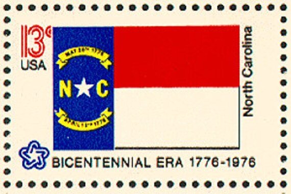 10x North Carolina Flag 1976 13C Unused Vintage Postage Stamp Free Shipping Your #1 Source With The Best Prices On Stamps