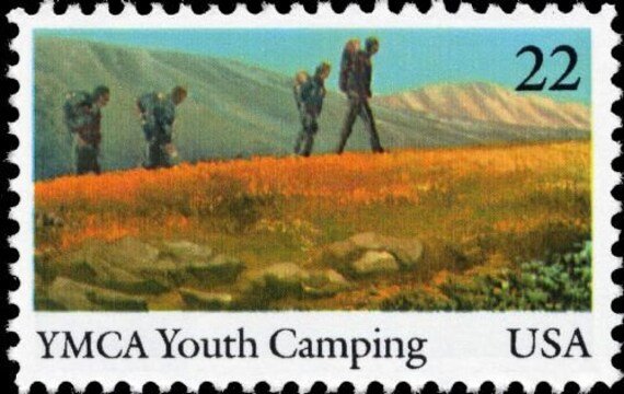 10x Ymca Youth Camping Hiking 1985 22C Unused Postage Stamp Free Shipping Your #1 Source Best Prices On Vintage Stamps