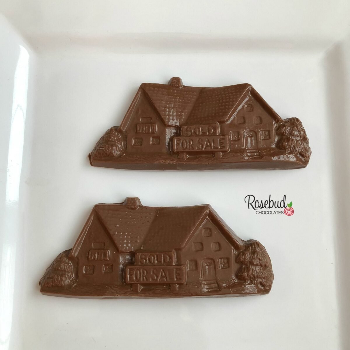 12 Houses Chocolate "Sold" "For Sale" House Favors New Home Realtor Candy Homeowner Congratulations