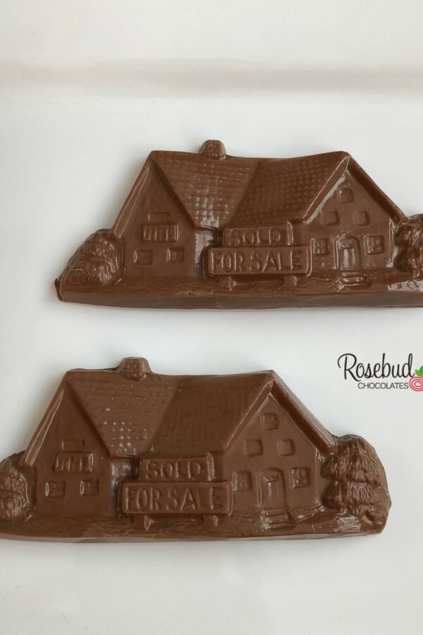 12 Houses Chocolate "Sold" "For Sale" House Favors New Home Realtor Candy Homeowner Congratulations