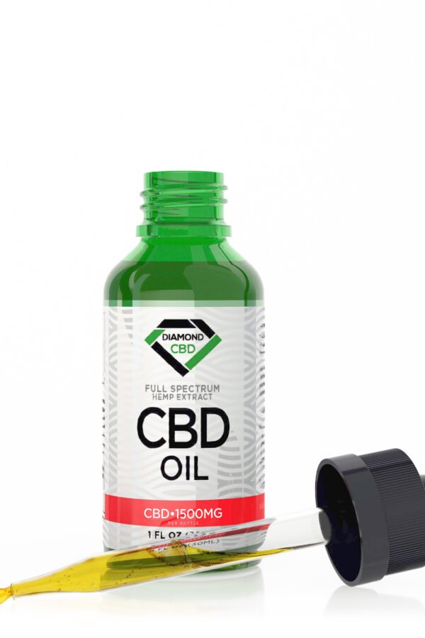 1500mg Full Spectrum CBD Oil - Diamond CBD (1,500mg)