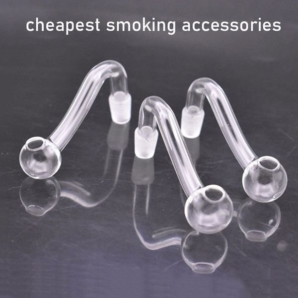 15pcs Glass Oil Burner Pipes Adaper with 10mm 14mm 18mm Male Female Joint Pyrex Glass Oil Burner Bubbler Smoking Water Hand Pipe Hookah Accessories Wholesale