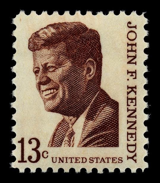15x John F Kennedy Us President White House Politics 1967 13C Unused Postage Stamp Free Shipping #1 Source Best Prices On Vintage Stamps