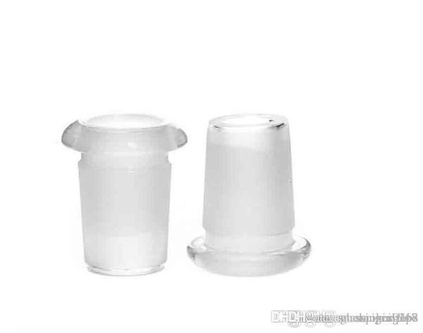 18.8mm male to 14.5 female glass adapter 14mm connector on 18mm ground joint glass bongs adapter