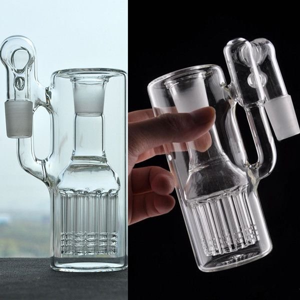 18mm new arrive hookah pure 12 Arm tree Ashcatcher with Recycler oil rig angle for glass pipe water bongs smoking accesssoeeis