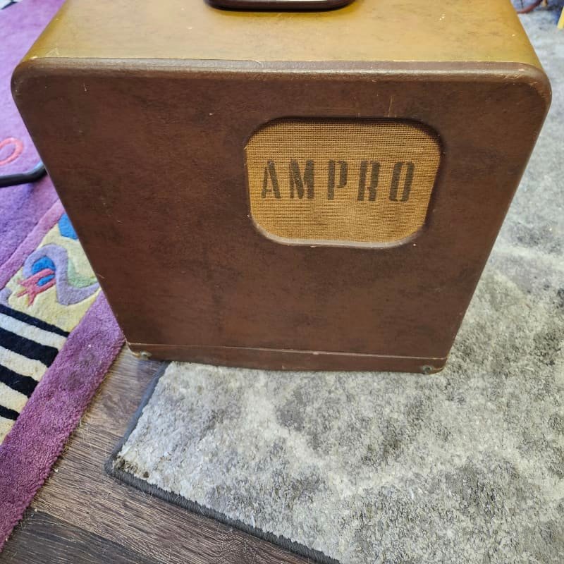 1949 Ampro projector brown