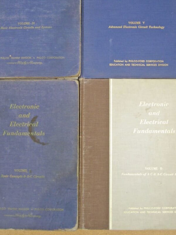 1960's PHILCO FORD Electronics Manual Set