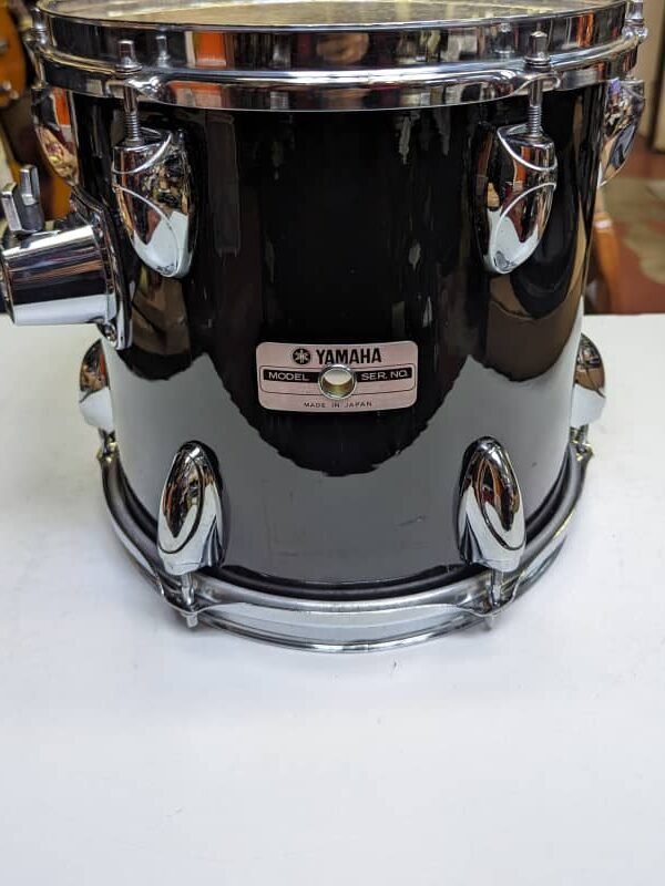 1980s Yamaha Turbo Tour Series 10 x 10" Tom Black Wrap