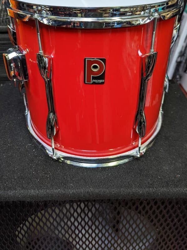 1980s/1990s Premier 12 x 13" Tom Hot Red Wrap