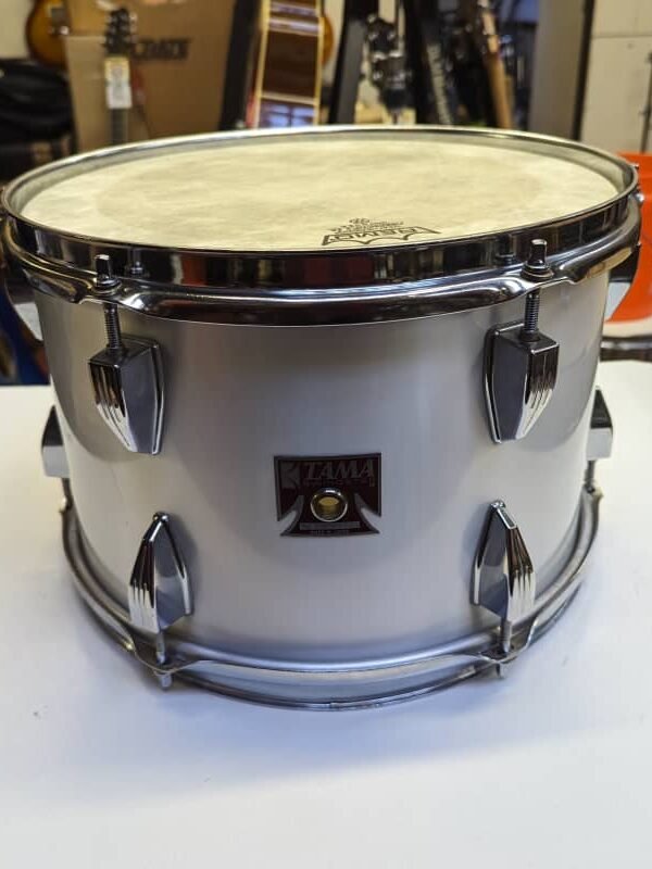 1983 Tama Swingstar 8 x 12" Tom Metallic White Wrap