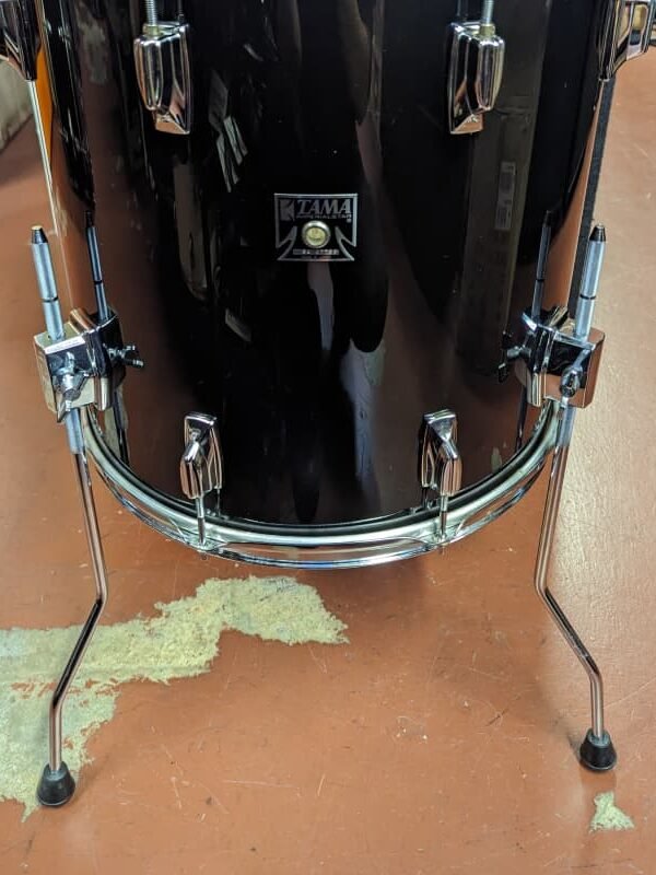 1984 Tama Imperialstar 16 x 16" Floor Tom Black Wrap