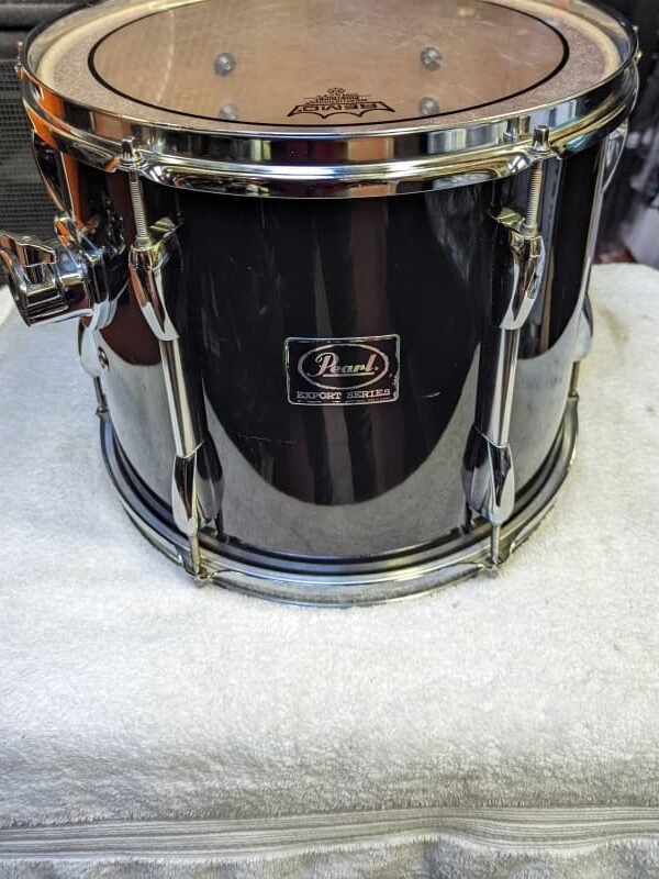 1990s Pearl Export 11 x 13" Tom Black Wrap