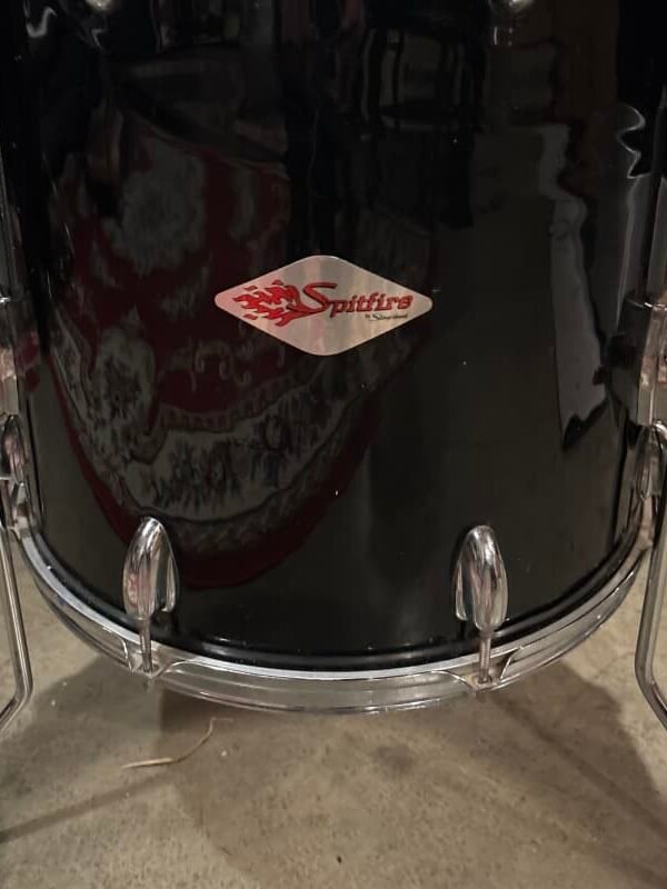 1990s Slingerland Spitfire Black wrap
