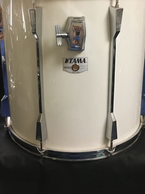 1990s Tama Rockstar DX White Wrap