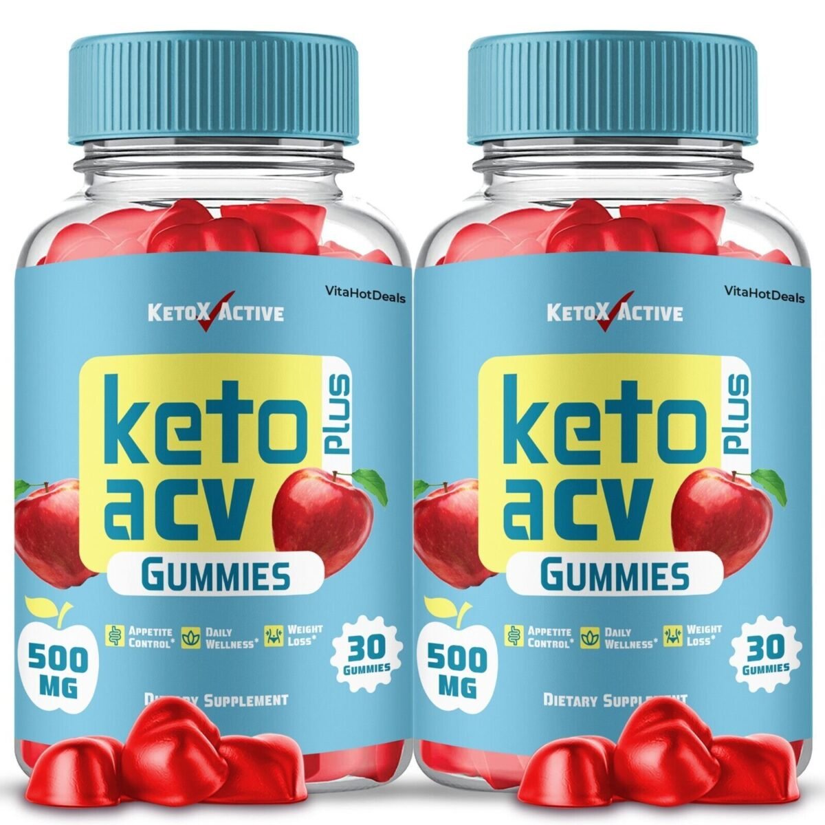 2 Pack Keto X Active ACV Gummies Official Max Strength ACV Gummies