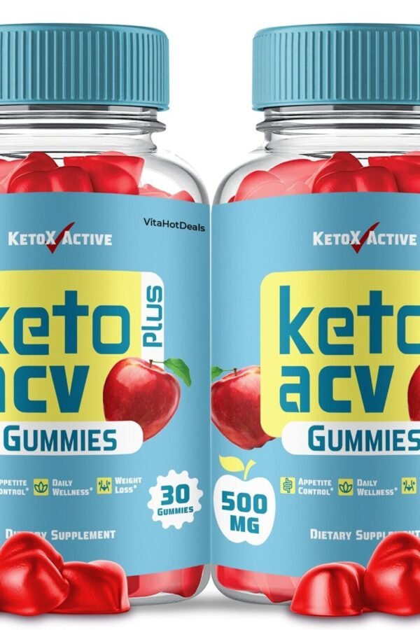 2 Pack Keto X Active ACV Gummies Official Max Strength ACV Gummies