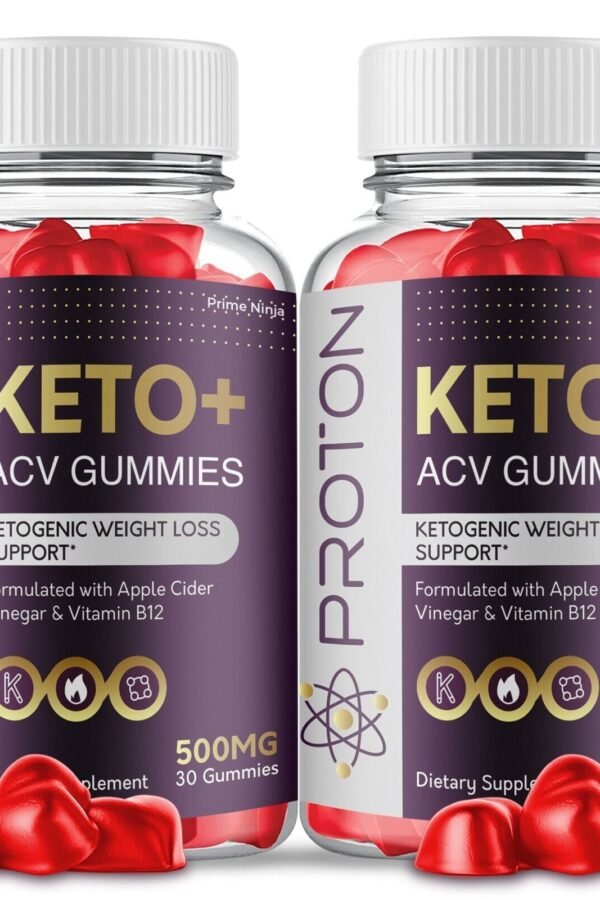 2 Pack Proton Keto ACV Gummies Maximum Strength Official
