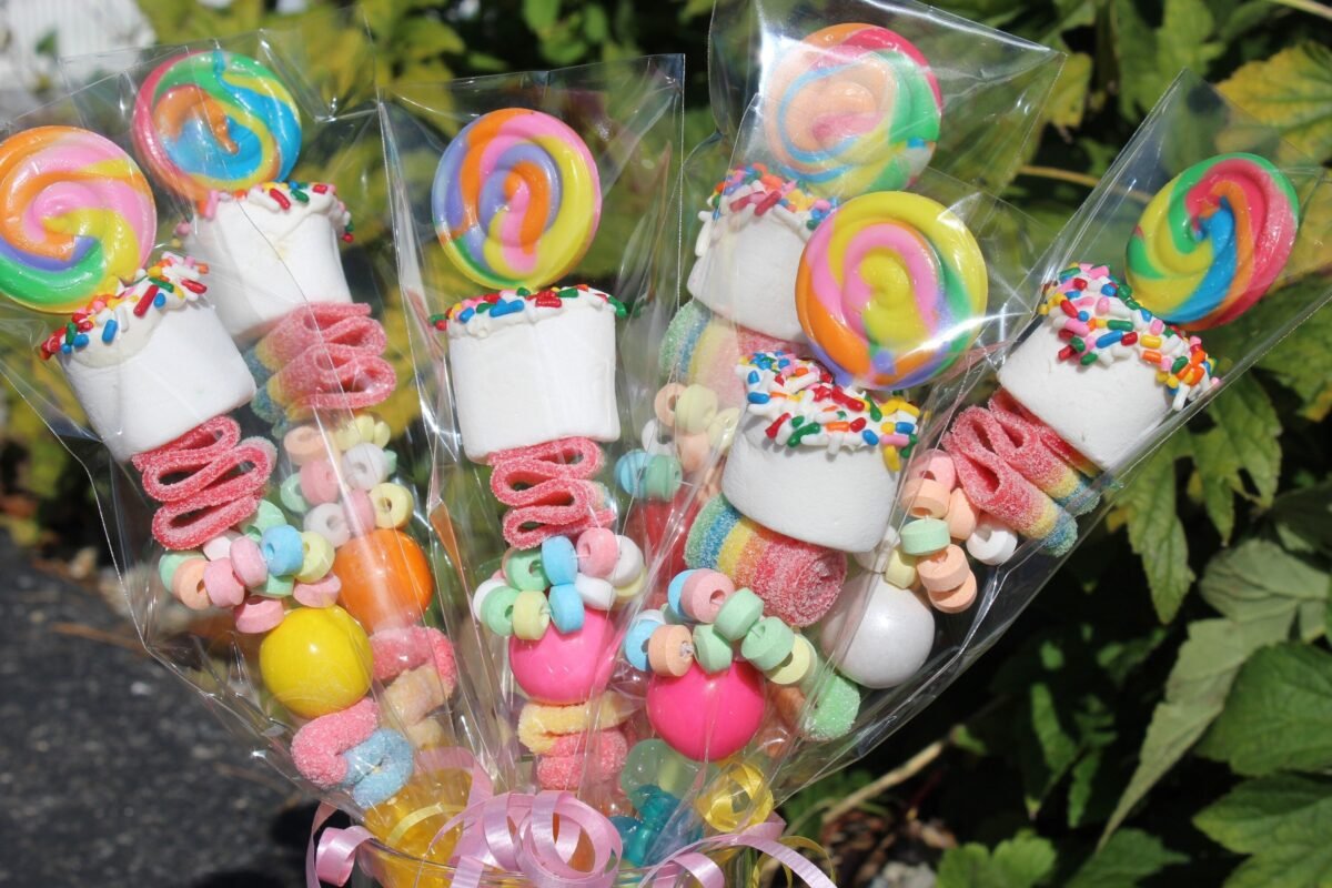 20 Birthday Sprinkles Lollipop Candy Kabobs | Handcrafted in Maine |Party Favors, Bridal, Baby Shower, Fall Event Ideas, Back To School