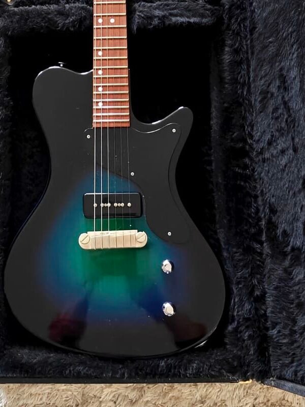 2000s Thomas Rodriguez Custom Sunburst Black with Blue sunburst