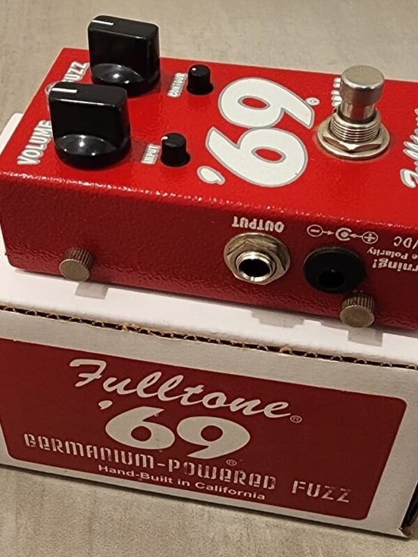 201X Fulltone '69 Fuzz MKII Red
