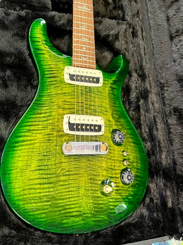 2021 PRS Paul s Guitar 10 Top Eriza Verde Wrap Burst with Case...