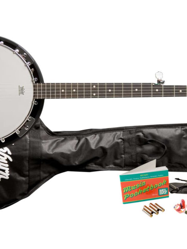 2024 Washburn 5-String Resonator Banjo Pack
