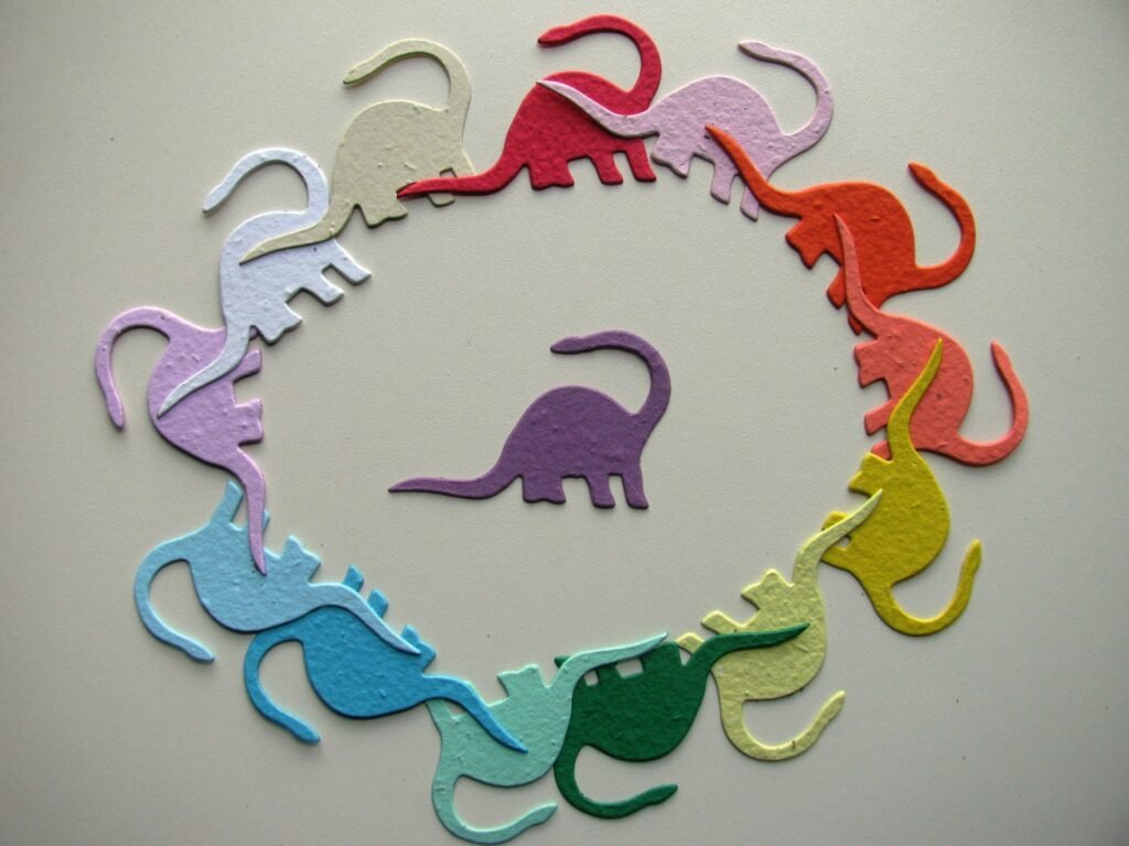24 Seed Paper Brontosaurus