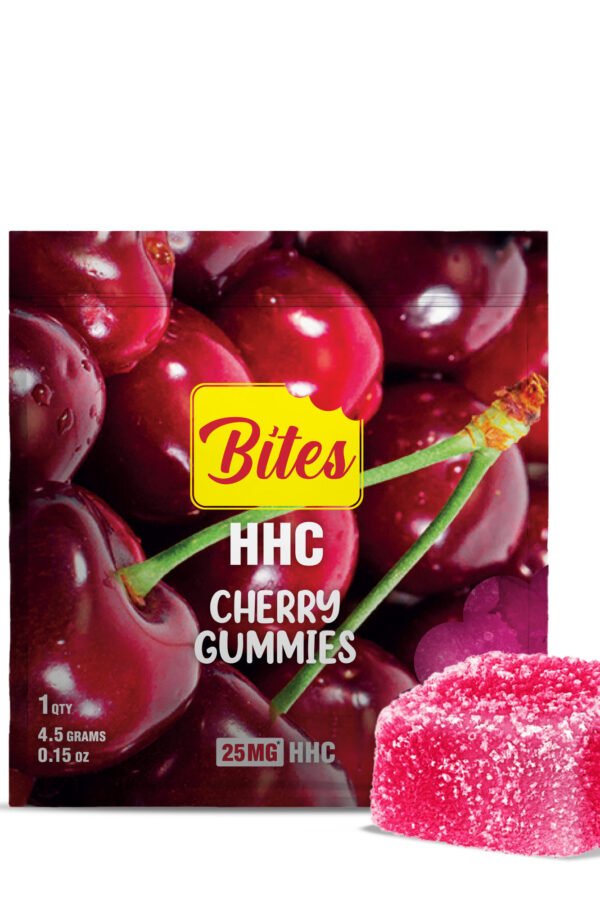 25mg HHC Gummy - Cherry - Bites