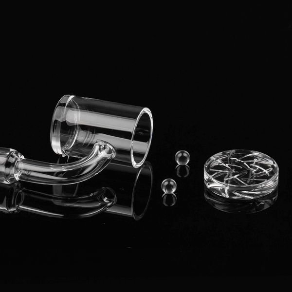25mm XL Quartz Banger carb cap terp pearl 4mm thick bottom Smoking Accessories For Glass Bongs Dab Rigs