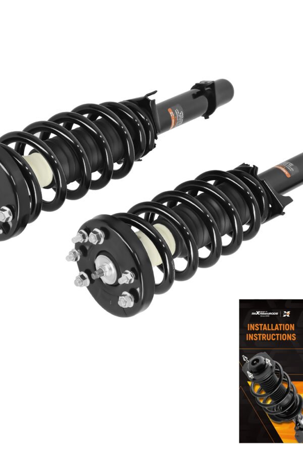 2pcs Front Struts w/Coil Springs Assembliy compatible for Acura TSX 2009 2010 2011 2012