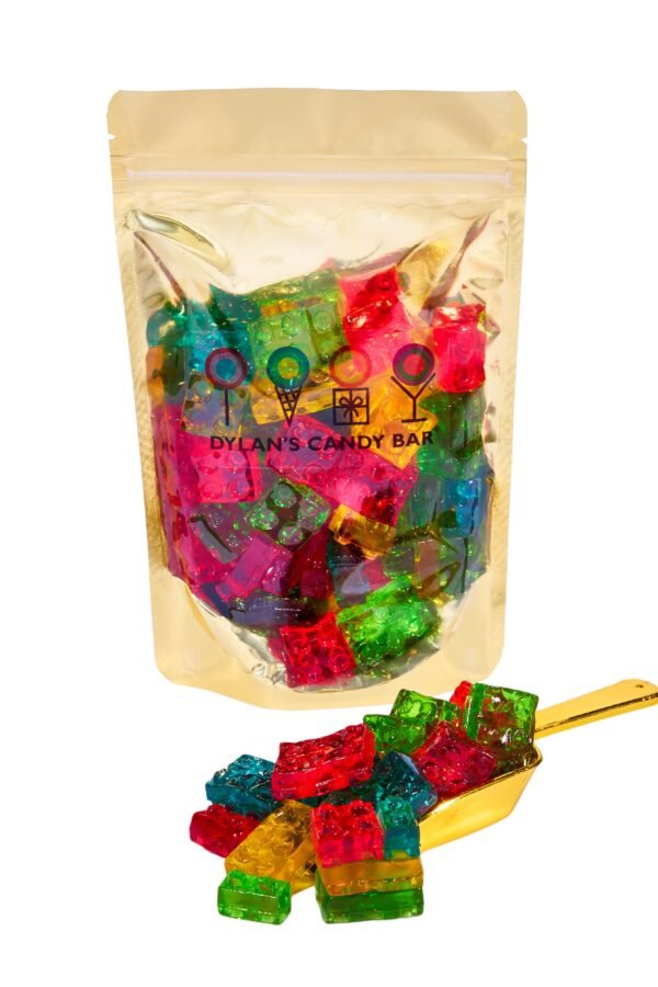 3D Fruity Gummy Blocks Bulk Bag