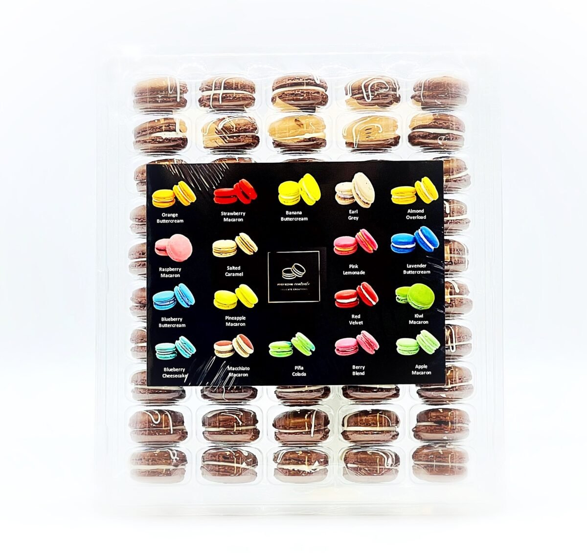 50 Pack Chocolate Overload French Macaron Value